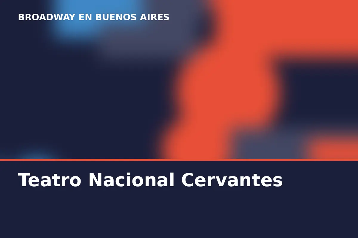 Teatro Nacional Cervantes